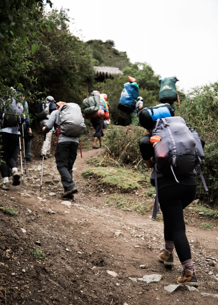 hiking the inca trail