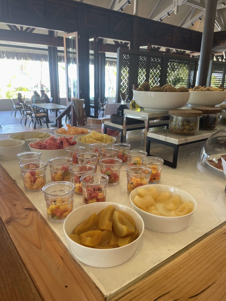 Conrad Bora Bora Nui Review - Food